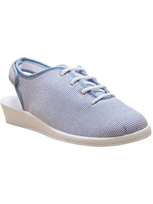 Sandales ouverture totale toile - PEDICONFORT - Kiabi