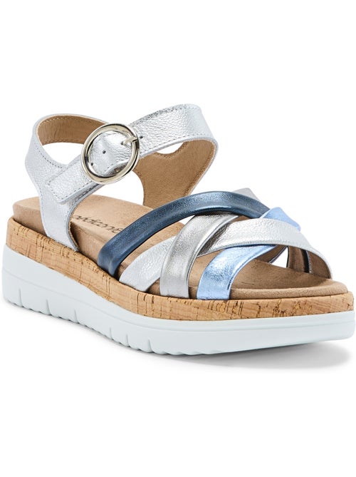 Sandales patte scratch semelle amovible - PEDICONFORT - Kiabi