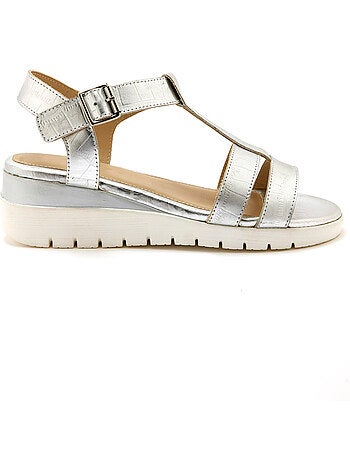 Sandales patte scratch sous boucle - PEDICONFORT