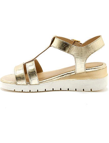 Sandales patte scratch sous boucle - PEDICONFORT