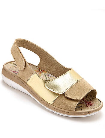Sandales pattes scratchs - PEDICONFORT