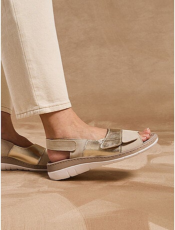 Sandales pattes scratchs - PEDICONFORT