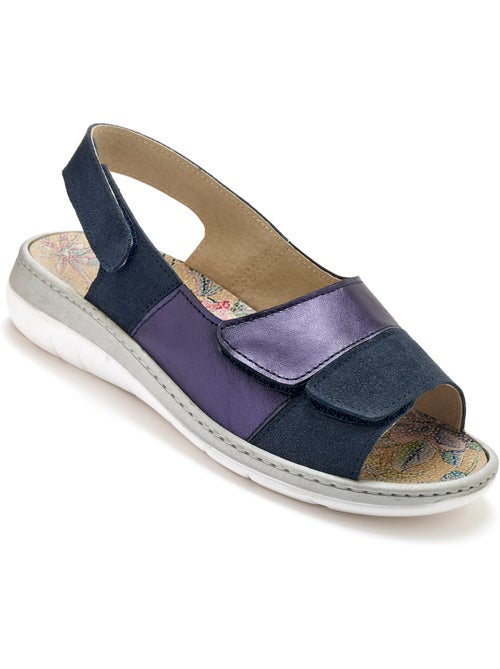 Sandales pattes scratchs - PEDICONFORT - Kiabi