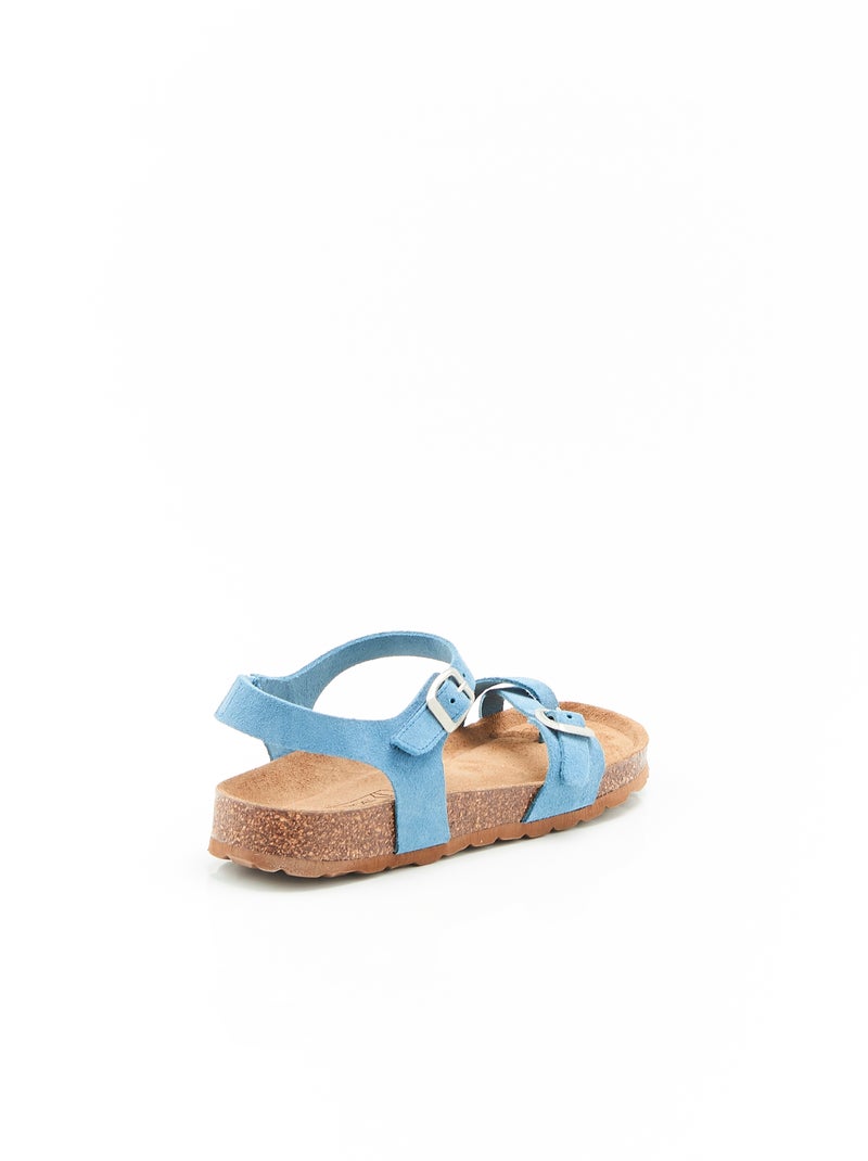 Sandales Piedical avec passe-doigt - Damart Vert anis - Kiabi