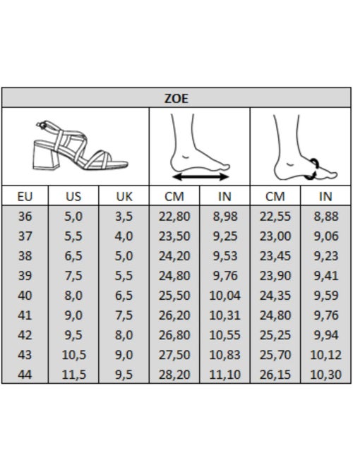 Sandales pieds larges - Modèle Zoe - Kiabi