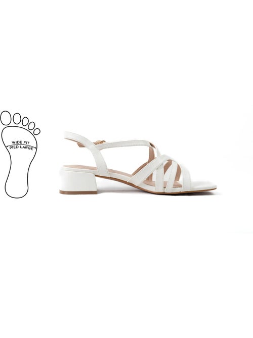 Sandales pieds larges h - eva - Kiabi