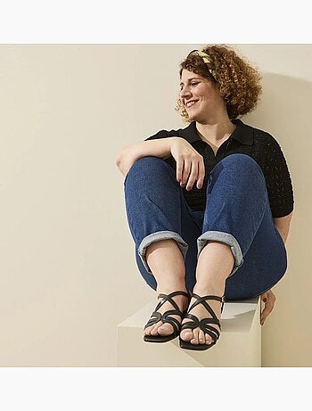 Sandales pieds larges h - eva