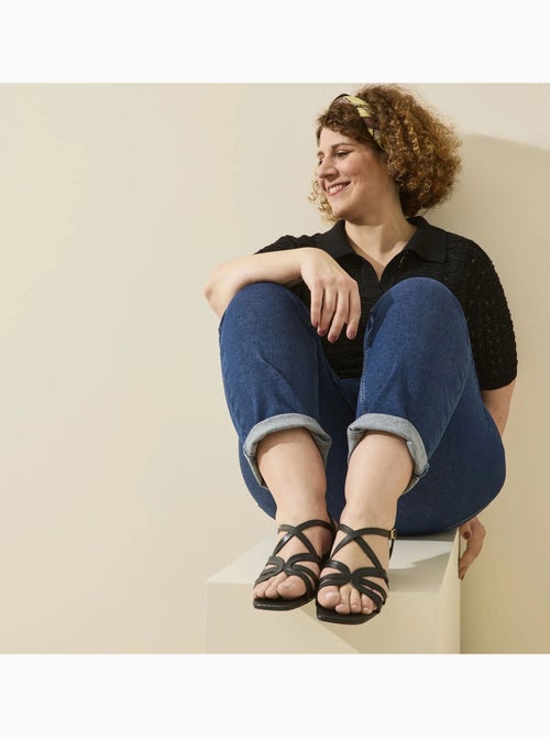 Sandales pieds larges H - Eva - Kiabi Sandales pieds larges H - Eva - Kiabi