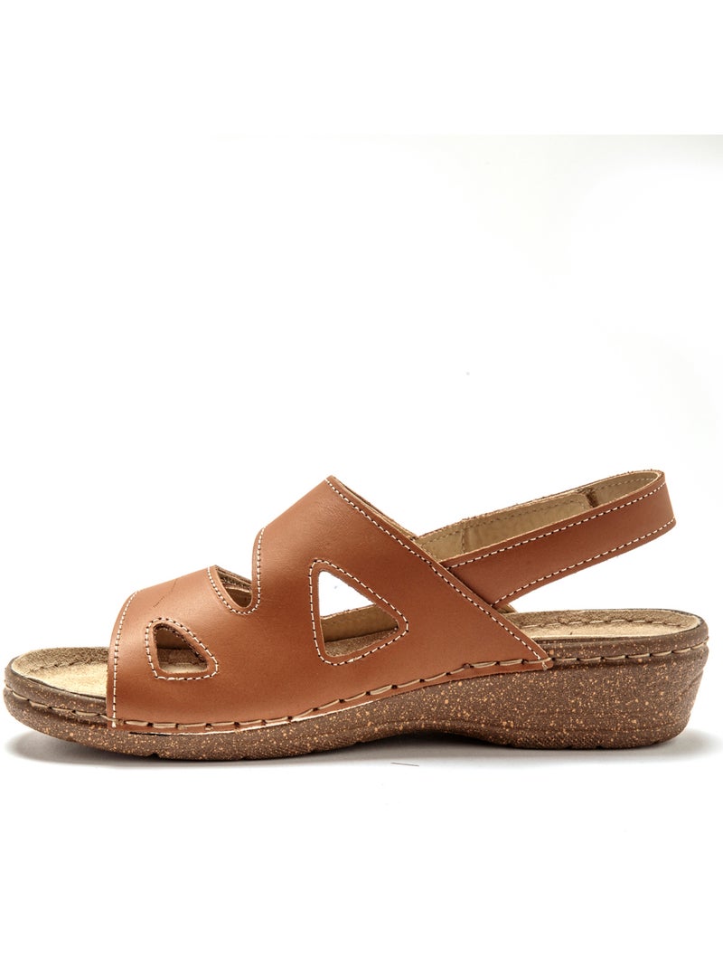 Sandales pieds sensibles - PEDICONFORT Marron - Kiabi