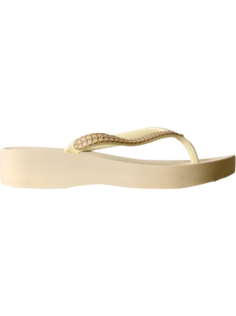 Sandales Plate à Enfiler Ipanema Mesh XI Plat Beige - Kiabi