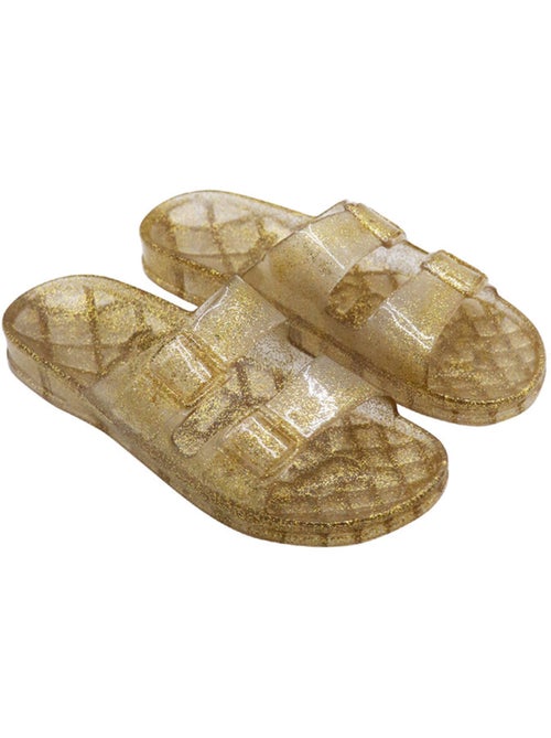 Sandales plates à paillette femme anjo glitter - Kiabi Sandales plates à paillette femme anjo glitter - Kiabi