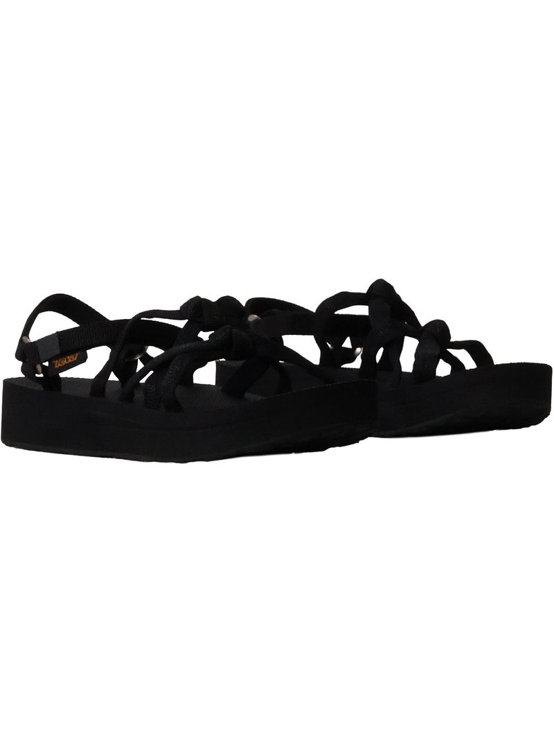 Sandales Plates à Scratch Teva W Midform Kena Slim Noir - Kiabi