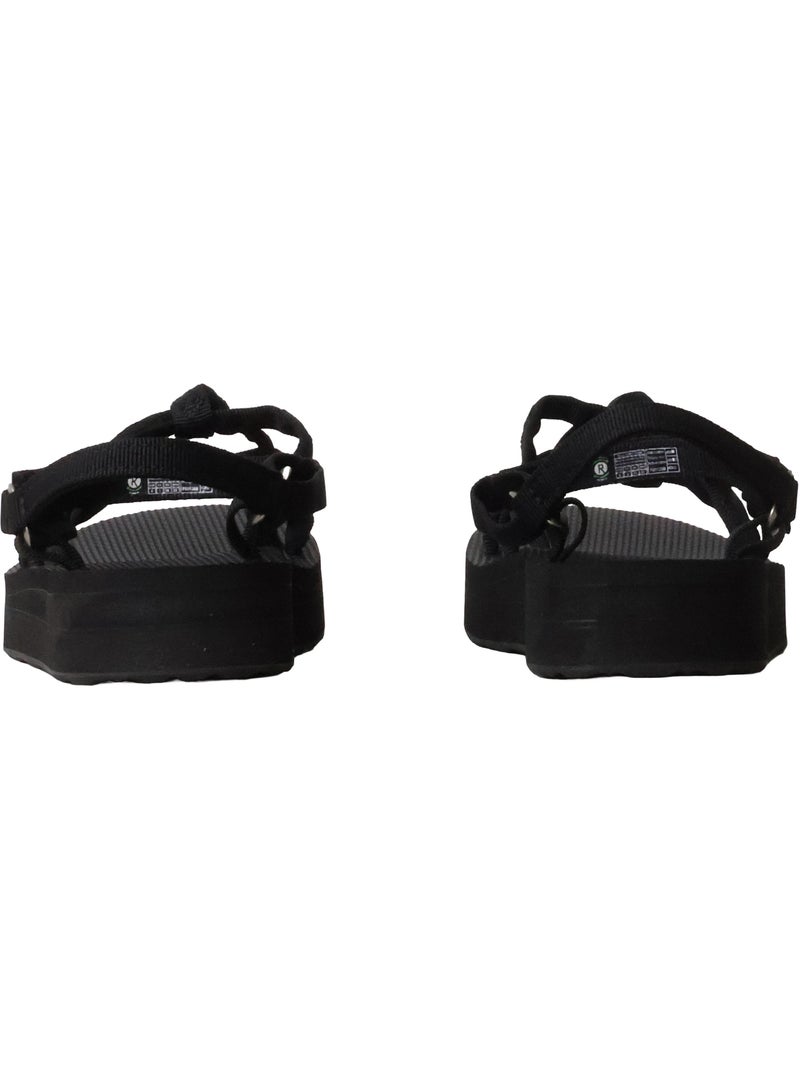 Sandales Plates à Scratch Teva W Midform Kena Slim Noir - Kiabi