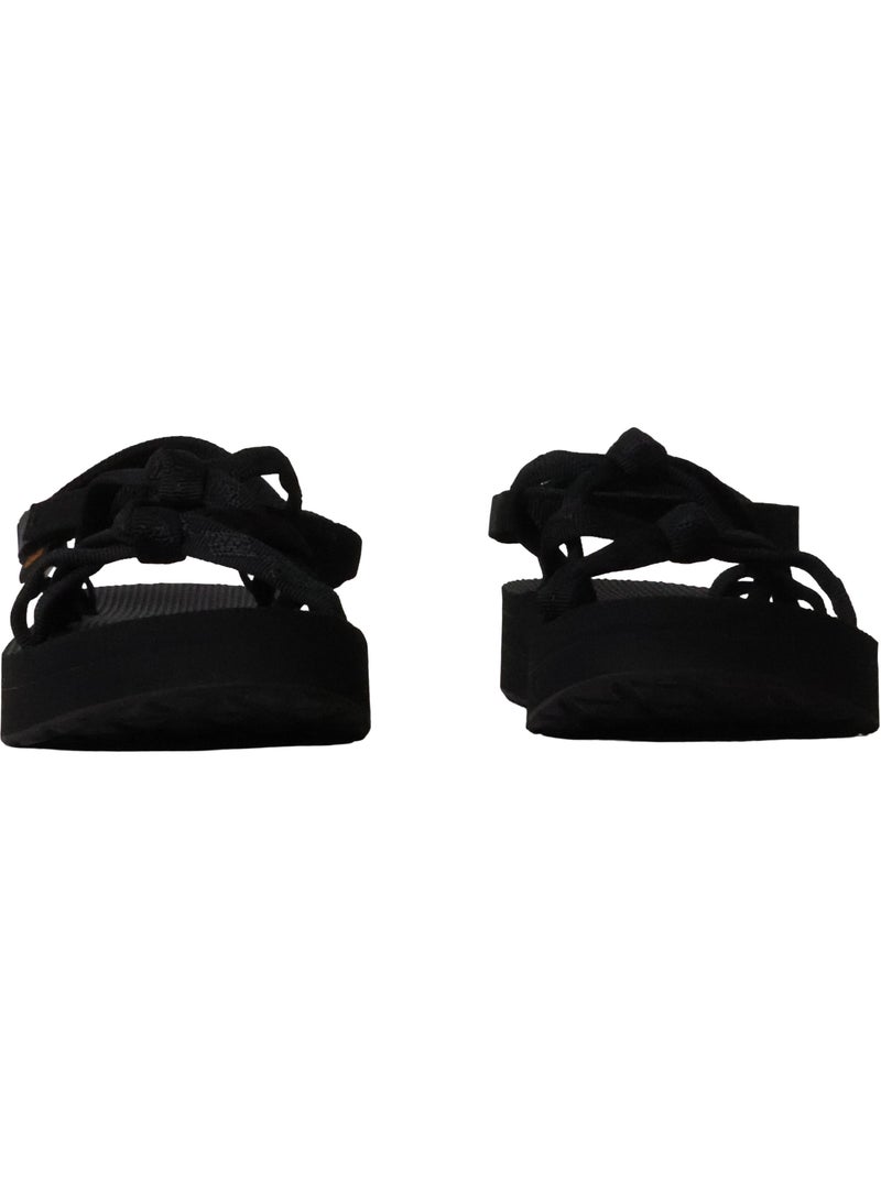 Sandales Plates à Scratch Teva W Midform Kena Slim Noir - Kiabi
