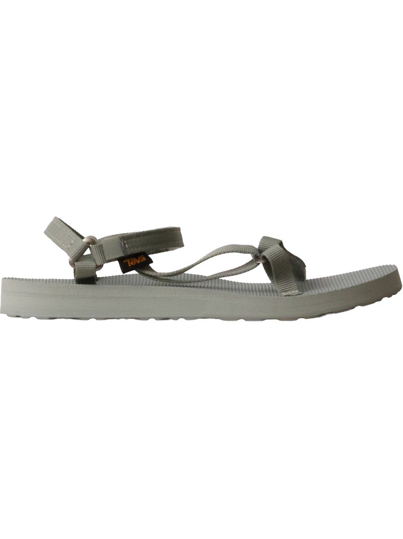 Sandales Plates à Scratch Teva W Original Universal Slim Gris - Kiabi