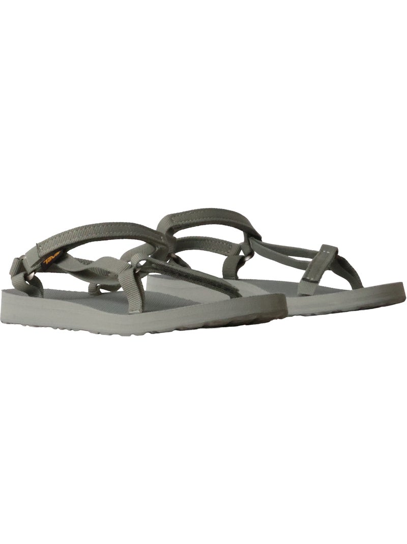 Sandales Plates à Scratch Teva W Original Universal Slim Gris - Kiabi