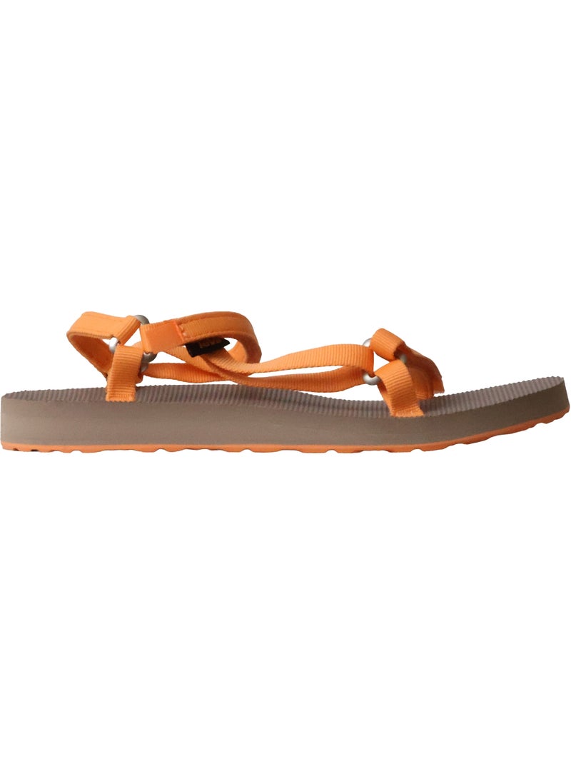 Sandales Plates à Scratch Teva W Original Universal Slim Orange - Kiabi