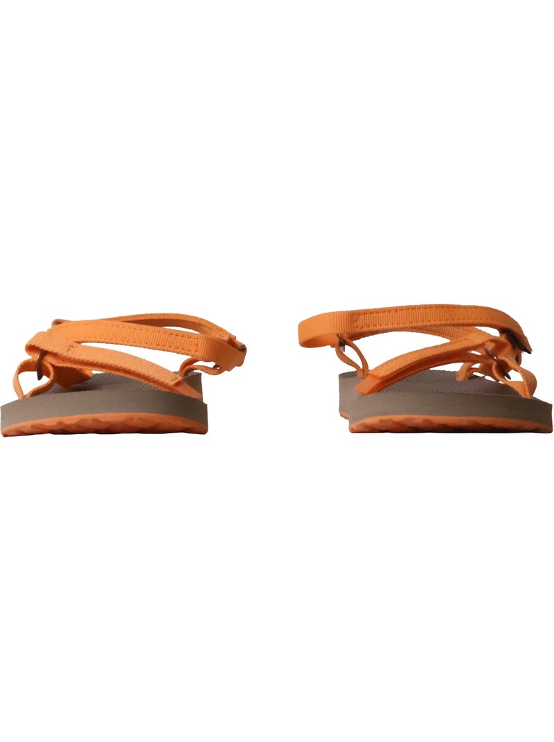 Sandales Plates à Scratch Teva W Original Universal Slim Orange - Kiabi
