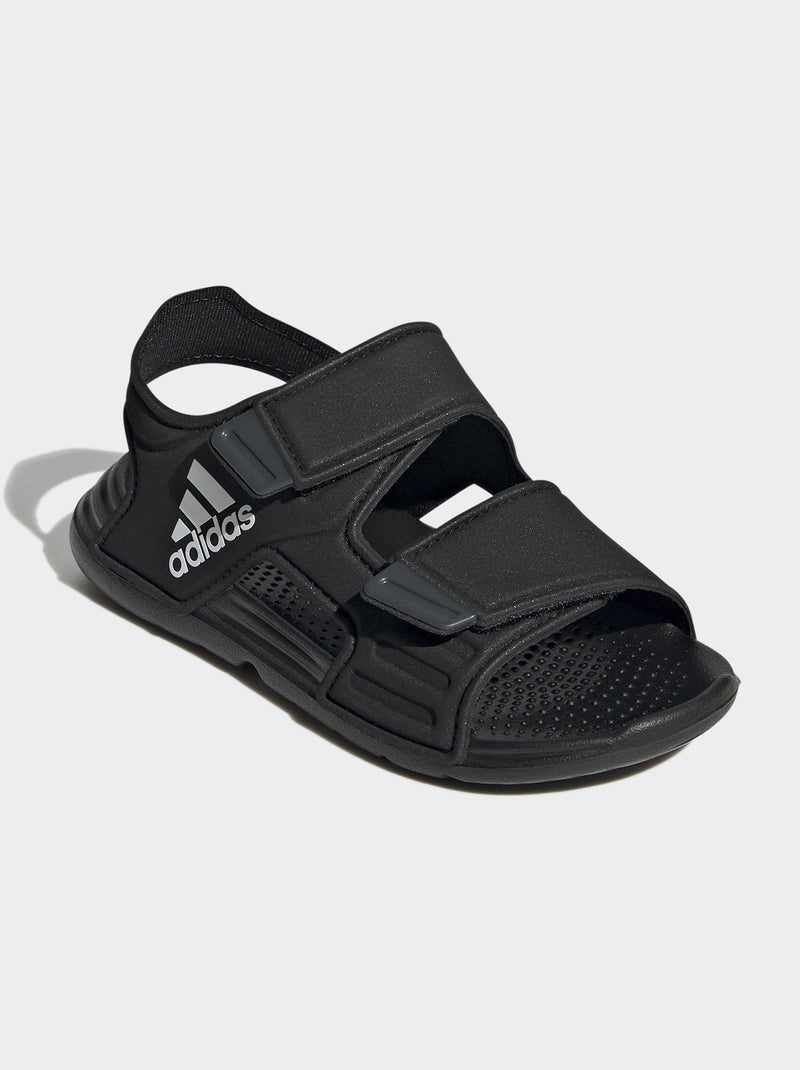 Sandales plates 'adidas' Noir - Kiabi