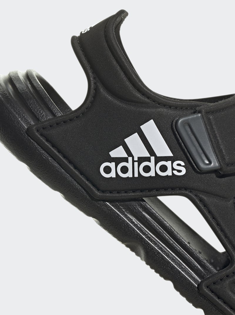 Sandales plates 'adidas' Noir - Kiabi