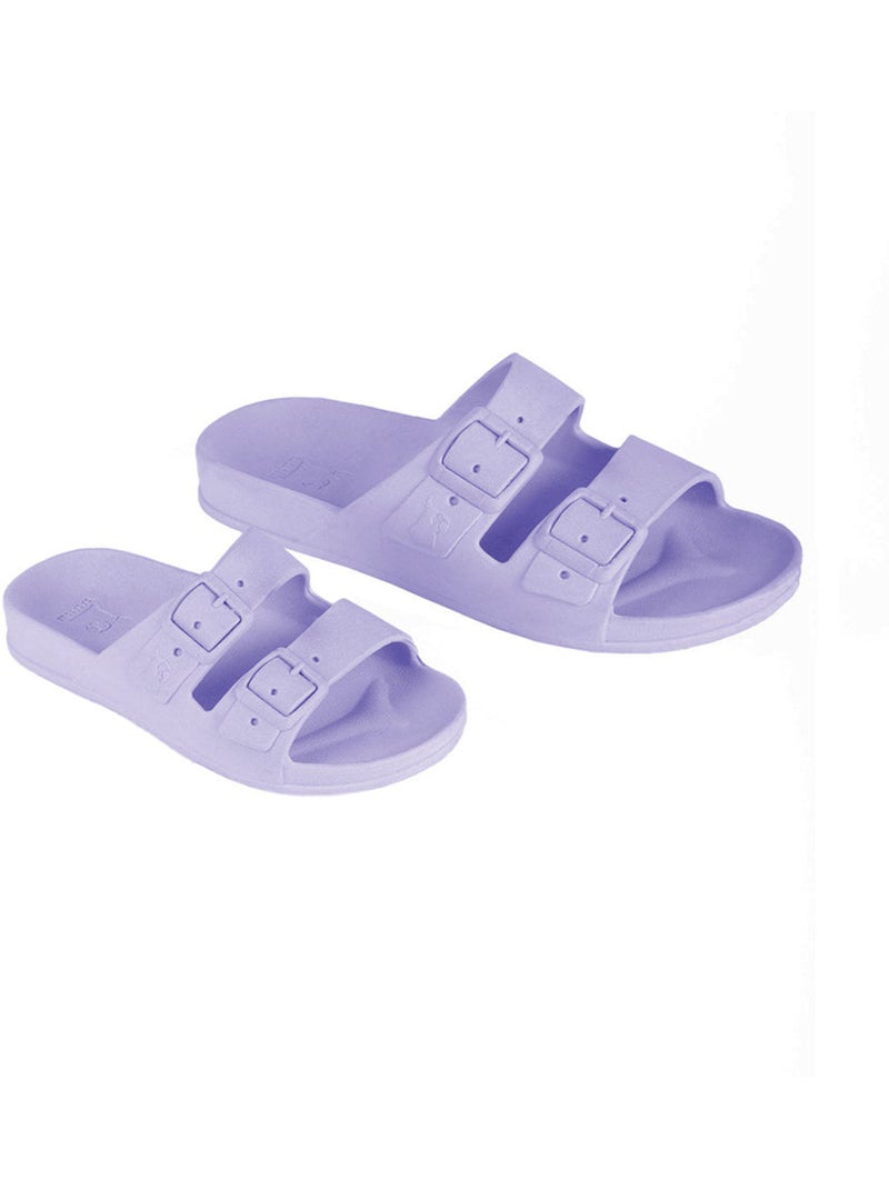 Sandales plates Adulte BELO HORIZONTE Lavande - Kiabi