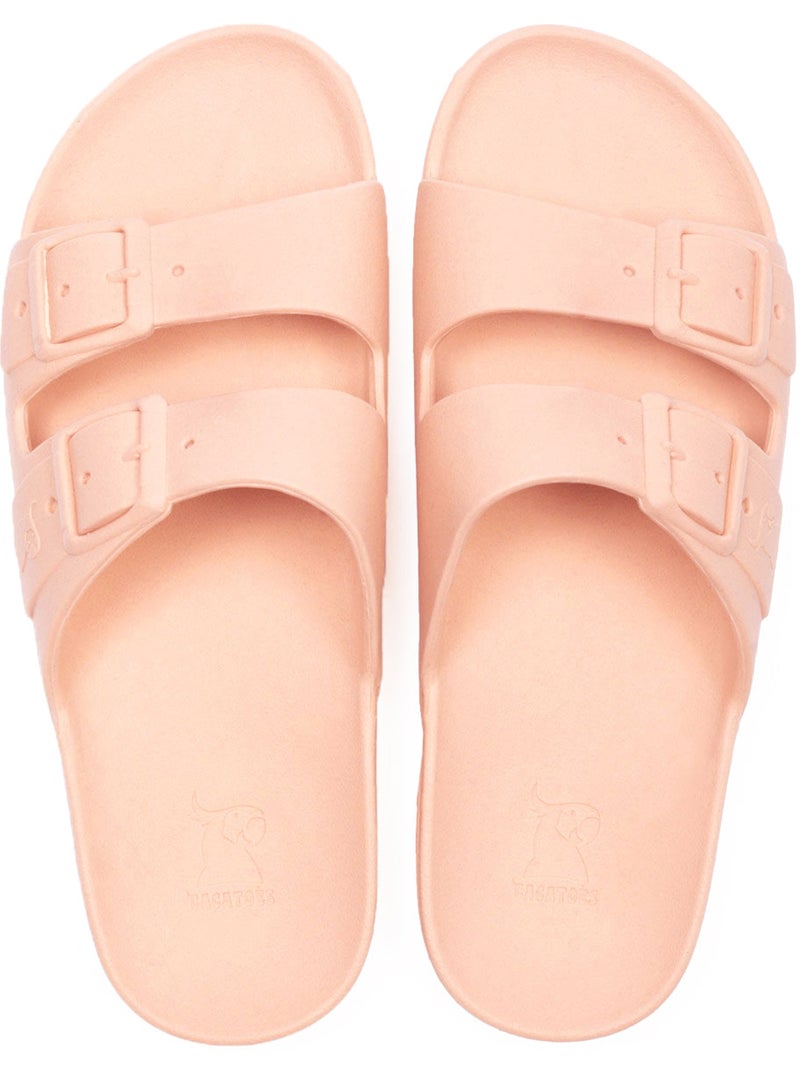 Sandales plates Adulte BELO HORIZONTE Nude - Kiabi