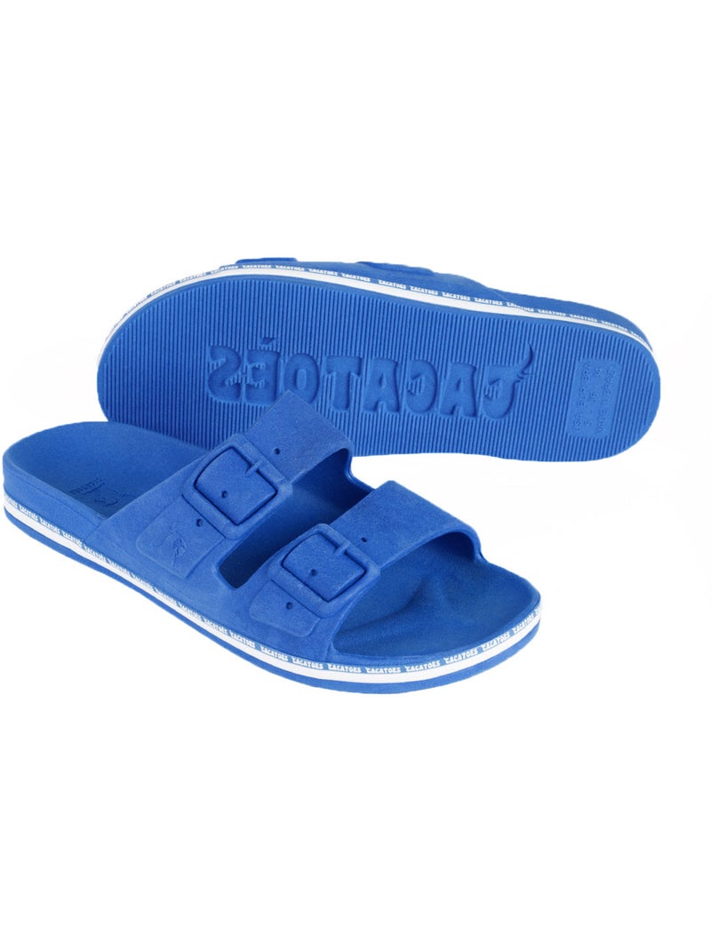 Sandales plates Adulte Bleu roi - Kiabi