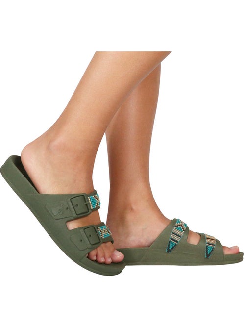Sandales plates Adulte - Kiabi