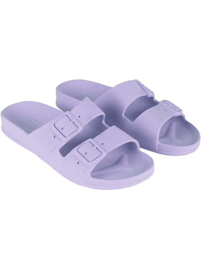 Sandales plates Adulte Lavande - Kiabi