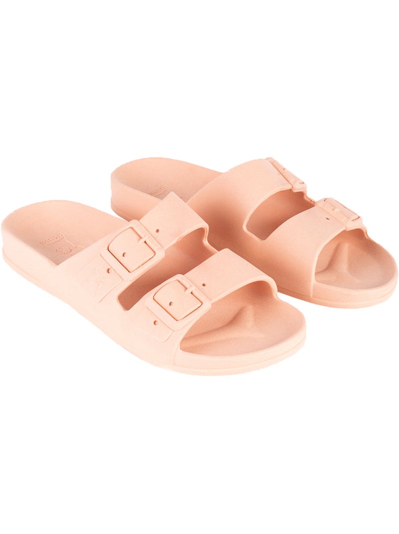 Sandales plates Adulte Nude - Kiabi