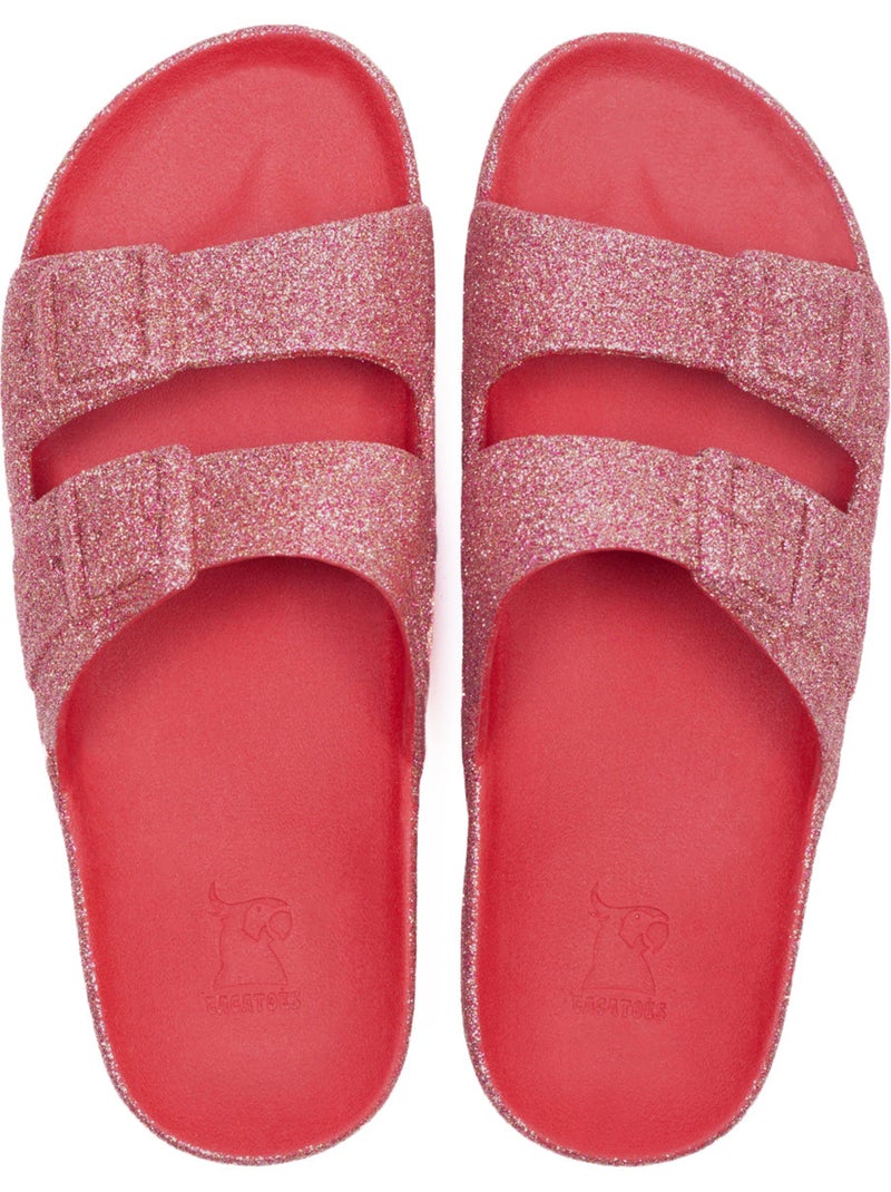 Sandales plates Adulte TRANCOSO Rose - Kiabi