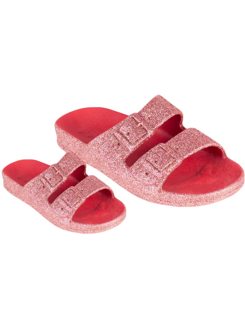 Sandales plates Adulte TRANCOSO Rose - Kiabi