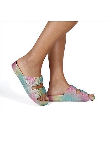 Sandales plates adultes