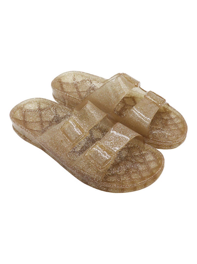 Sandales plates Anjo Glitter Cacatoès Cuivre - Kiabi