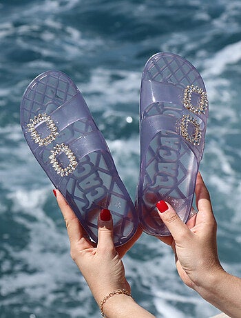 Sandales plates Anjo Lindo Cacatoès