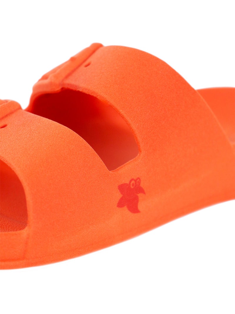 Sandales plates anti-moustiques adulte mosquitoes Orange - Kiabi