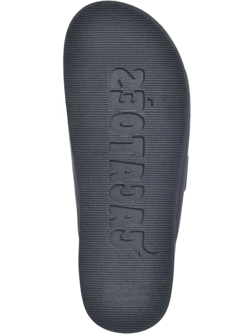 Sandales plates Anturio Cacatoès Noir - Kiabi