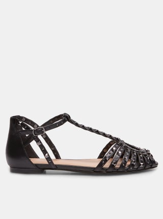 Sandales plates avec strass BATA