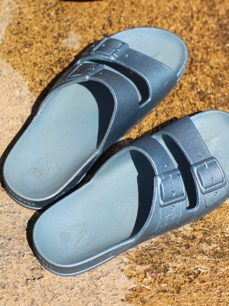 Sandales plates Baleia Cacatoès Ciel - Kiabi