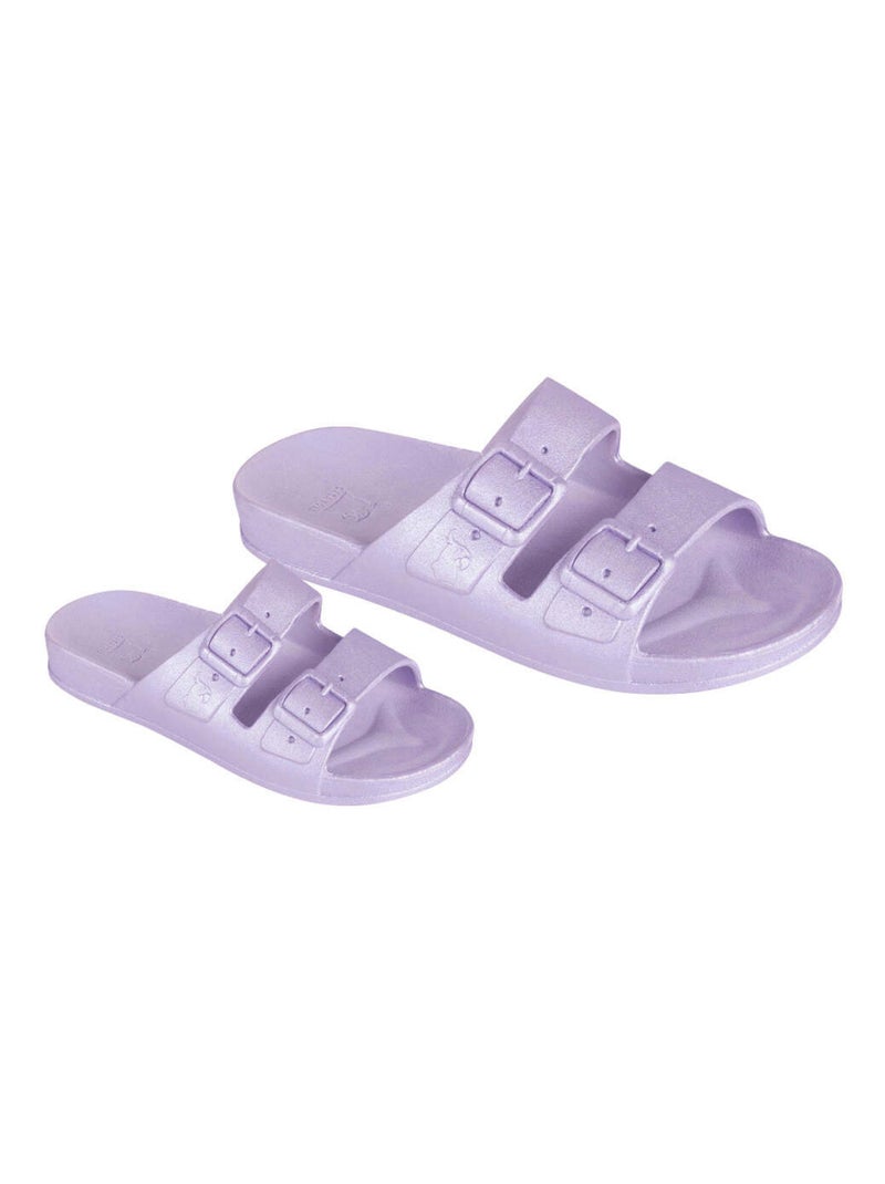 Sandales plates Baleia Cacatoès Lavande - Kiabi