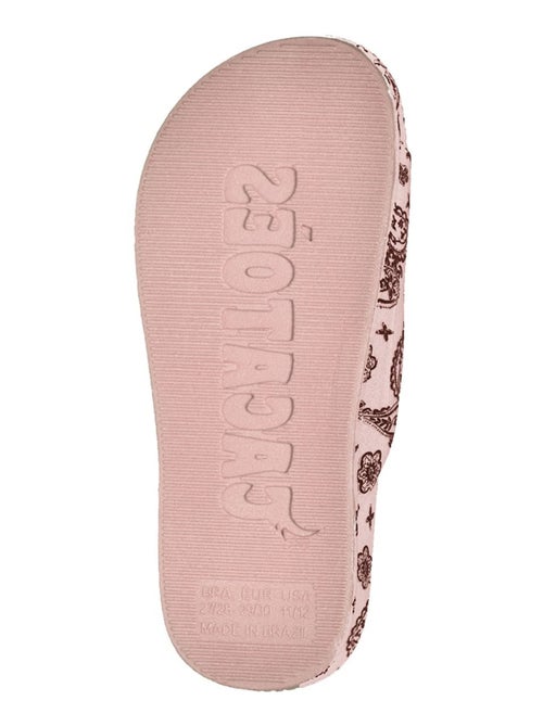 Sandales plates Bandana Cacatoès - Kiabi