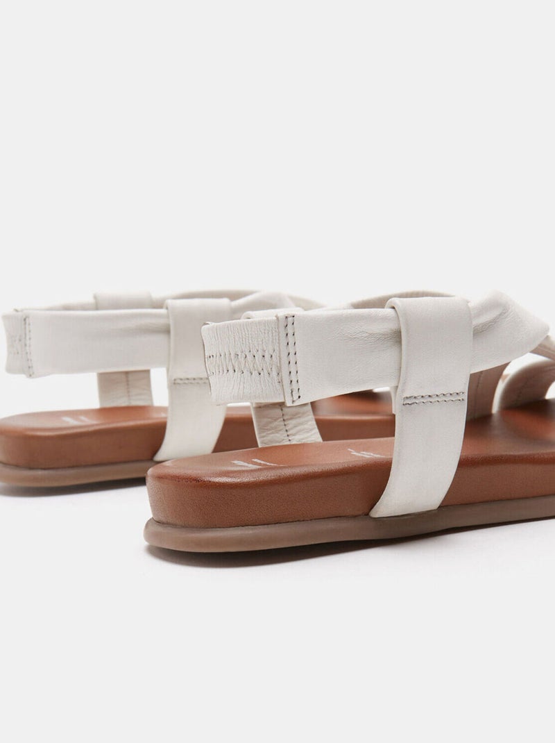 sandales plates BATA Blanc - Kiabi