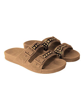 Sandales plates Belem Cacatoès