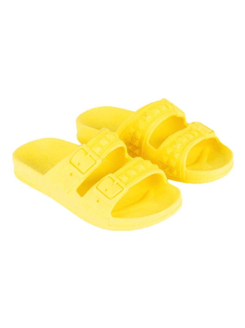 Sandales plates Belem Cacatoès Jaune - Kiabi