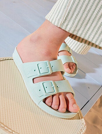 Sandales plates Belo Horizonte Cacatoès