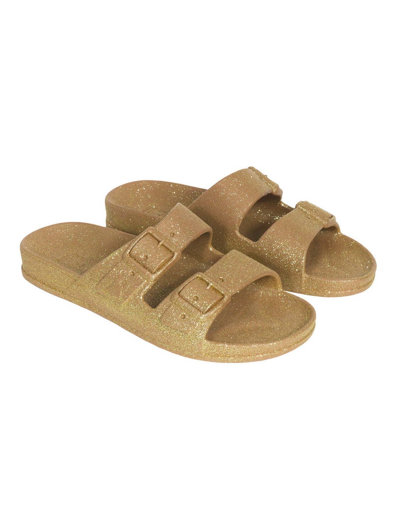 Sandales plates Carioca Cacatoès Gold - Kiabi