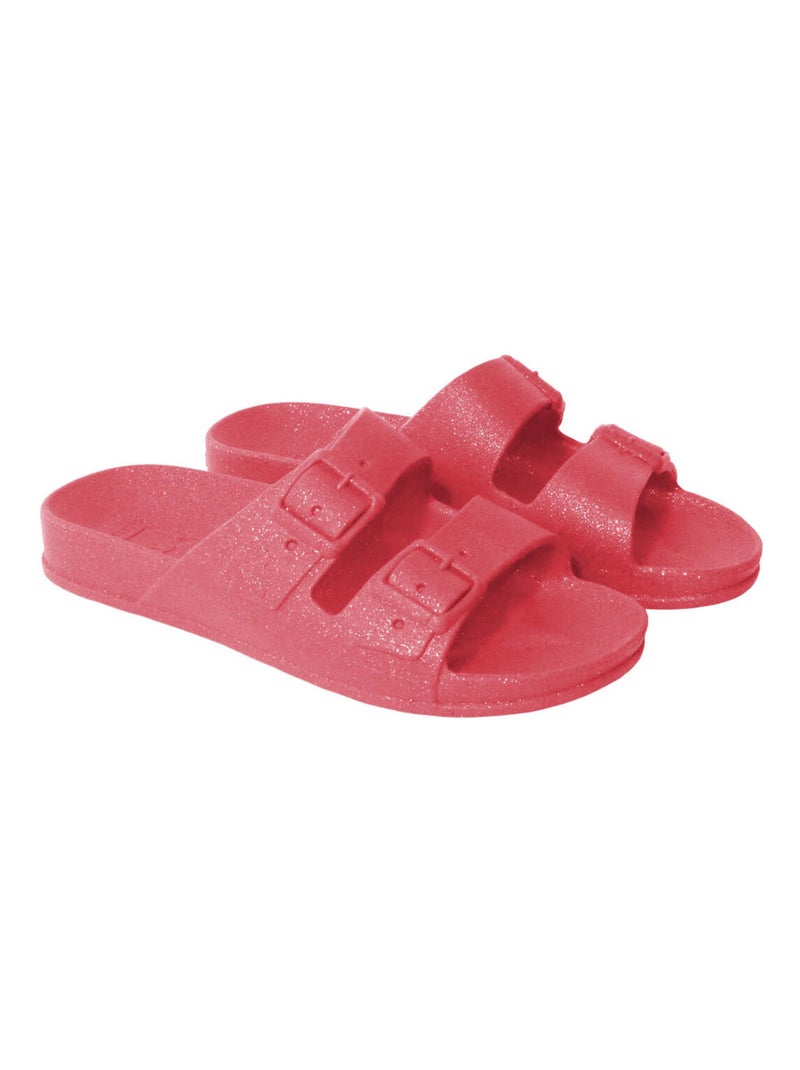 Sandales plates Carioca Cacatoès Rouge - Kiabi