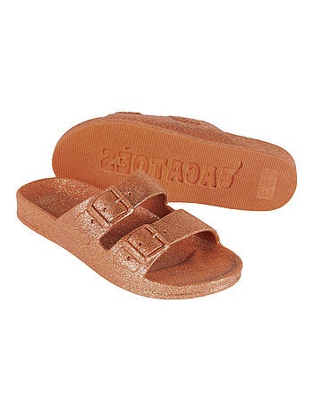 Sandales plates Carioca Cacatoès