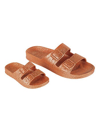 Sandales plates Carioca Cacatoès