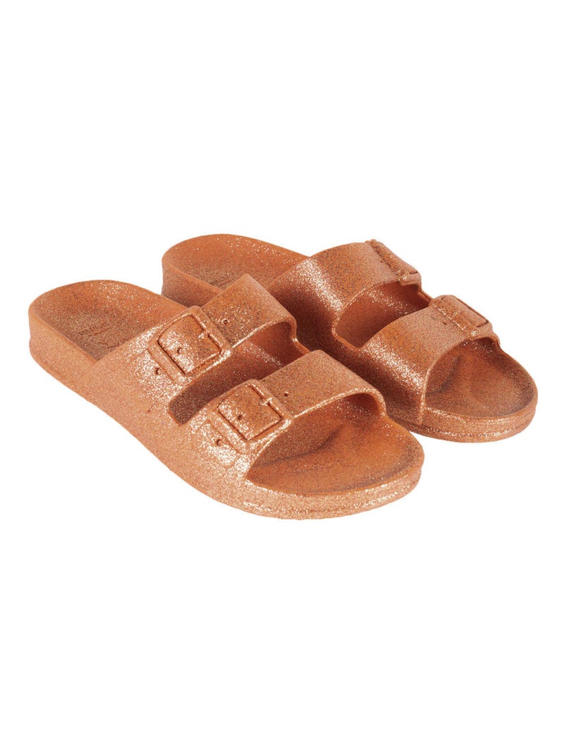 Sandales plates Carioca Cacatoès Terracotta - Kiabi